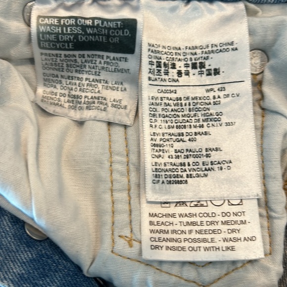 Levi’s 501S Skinny jeans like new! - Picture 6 of 8